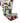 Pajama pants detail showing playful vehicles and animals from Cars And Trucks And Things That Go