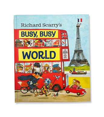 Richard Scarry's Busy, Busy World hardcover children's book