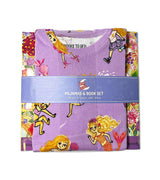 Florabelle pajamas and book set in packaging