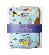 Packaged Lola Dutch pajama set and book bundle