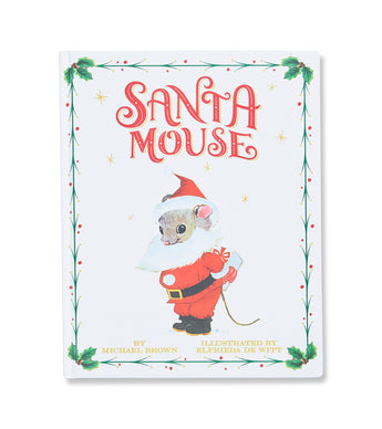 Santa Mouse hardcover book by Michael Brown