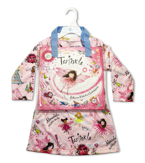 Twinkle nightdress and matching book set featuring fairy illustrations