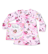 Pink fairy-themed nightdress with Twinkle book