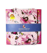 Twinkle pajama set and book gift bundle, folded for display