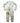 Light blue baby coverall with colorful balloons and children from The Wonderful Things You Will Be