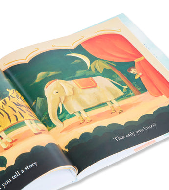 Inside page of The Wonderful Things You Will Be book with whimsical illustrations